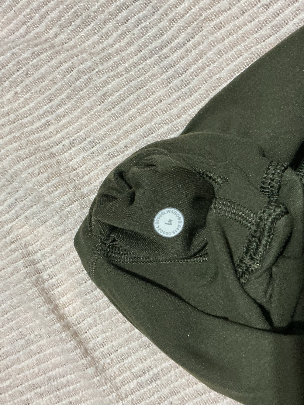 Lululemon Align High Rise Leggings Dark Olive Green Size 4 - Picture 6 of 6